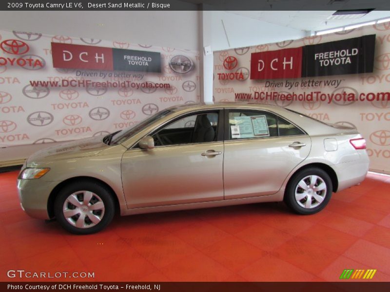 Desert Sand Metallic / Bisque 2009 Toyota Camry LE V6