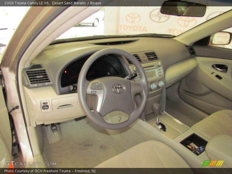 Desert Sand Metallic / Bisque 2009 Toyota Camry LE V6