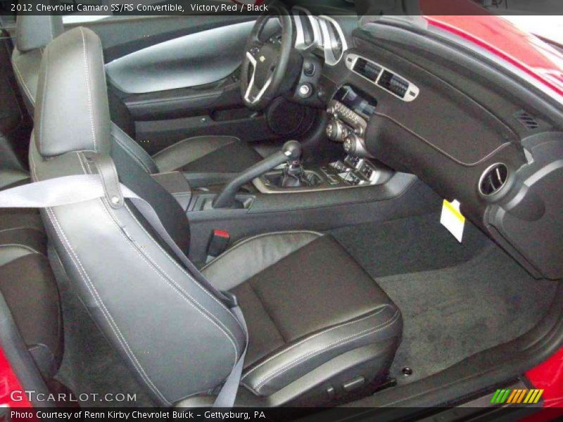 Victory Red / Black 2012 Chevrolet Camaro SS/RS Convertible
