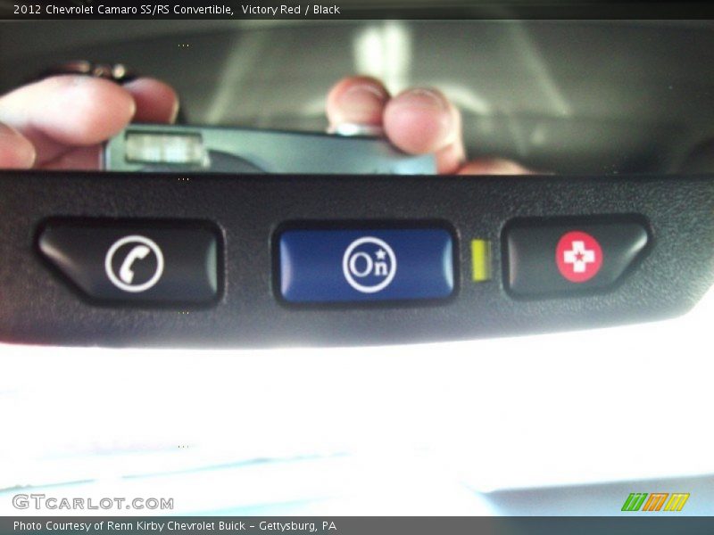 Victory Red / Black 2012 Chevrolet Camaro SS/RS Convertible