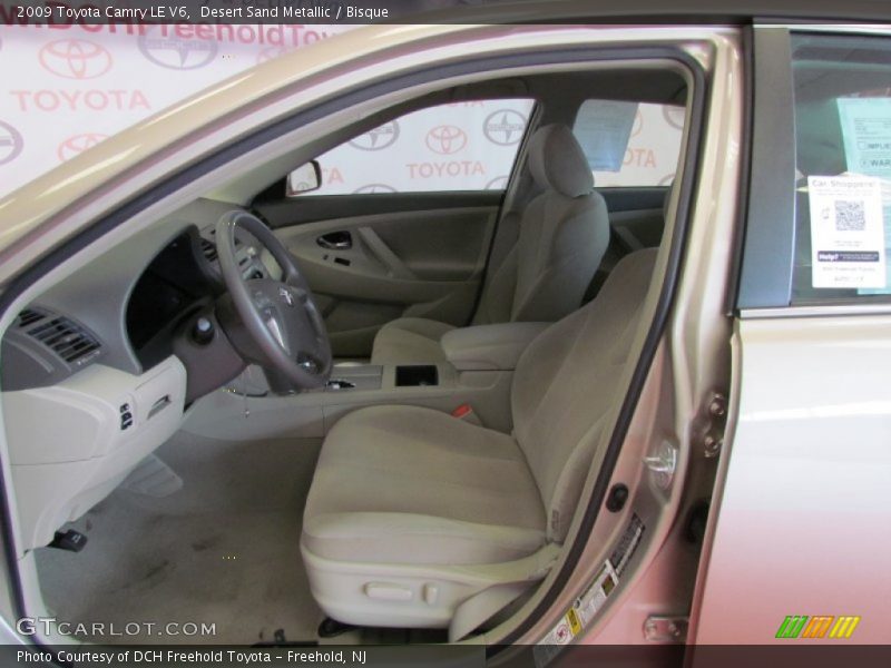 Desert Sand Metallic / Bisque 2009 Toyota Camry LE V6
