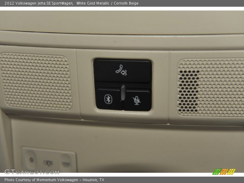 White Gold Metallic / Cornsilk Beige 2012 Volkswagen Jetta SE SportWagen