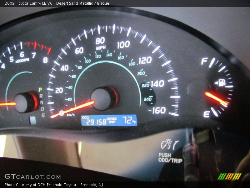 Desert Sand Metallic / Bisque 2009 Toyota Camry LE V6