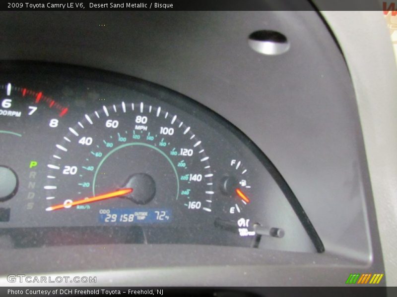 Desert Sand Metallic / Bisque 2009 Toyota Camry LE V6