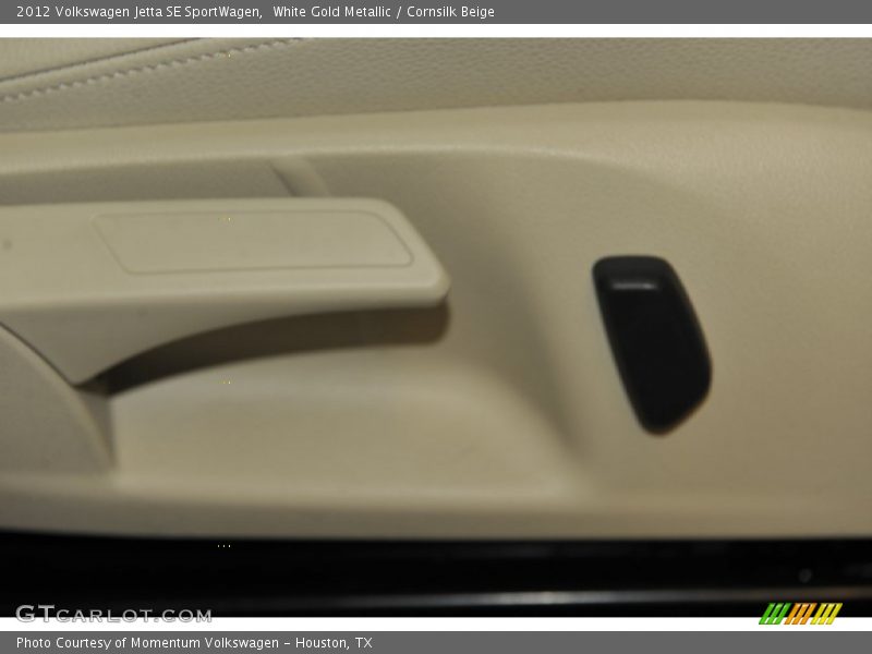 White Gold Metallic / Cornsilk Beige 2012 Volkswagen Jetta SE SportWagen
