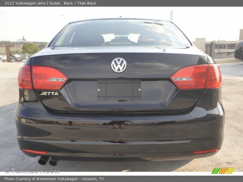 Black / Titan Black 2012 Volkswagen Jetta S Sedan