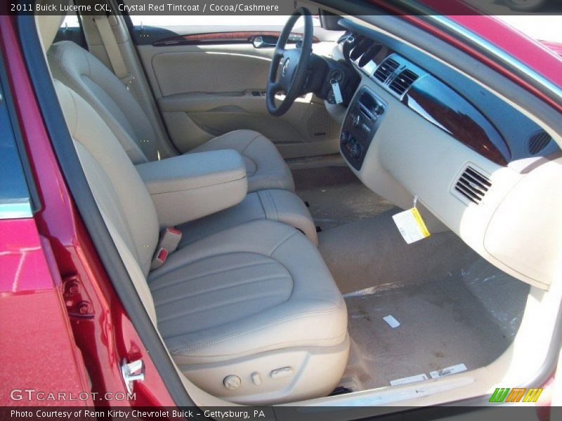 Crystal Red Tintcoat / Cocoa/Cashmere 2011 Buick Lucerne CXL