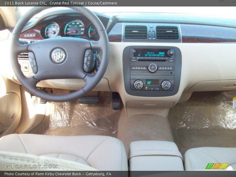 Dashboard of 2011 Lucerne CXL