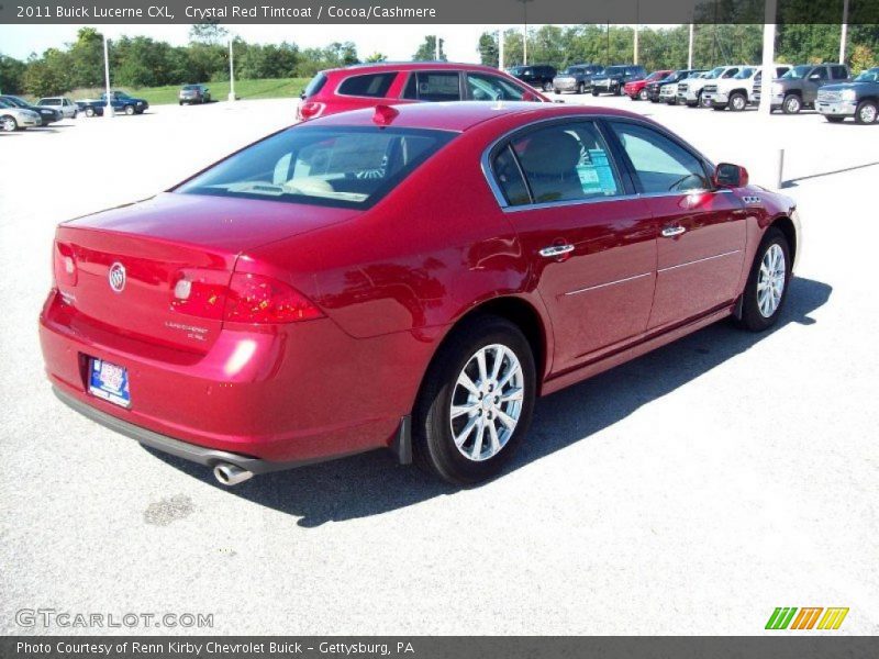  2011 Lucerne CXL Crystal Red Tintcoat