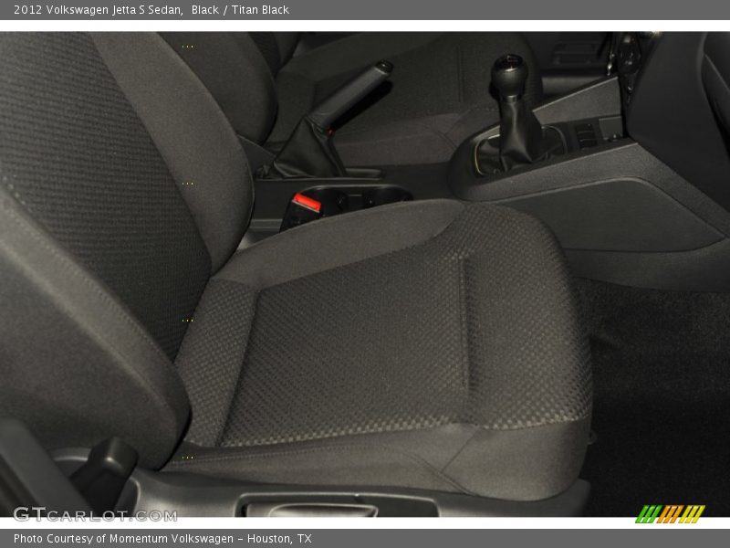 Black / Titan Black 2012 Volkswagen Jetta S Sedan