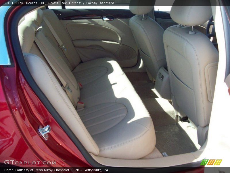 Crystal Red Tintcoat / Cocoa/Cashmere 2011 Buick Lucerne CXL