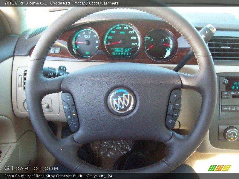  2011 Lucerne CXL Steering Wheel