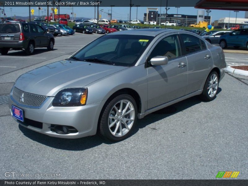 Quick Silver / Black Sport 2011 Mitsubishi Galant SE