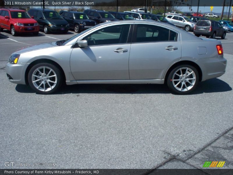 Quick Silver / Black Sport 2011 Mitsubishi Galant SE