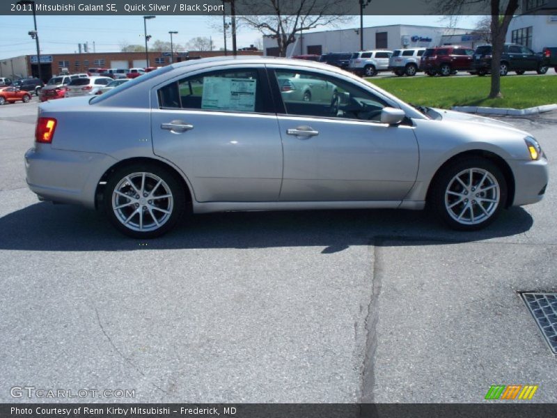 Quick Silver / Black Sport 2011 Mitsubishi Galant SE