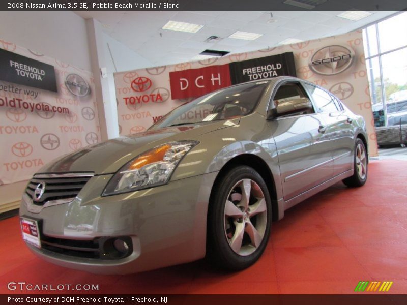 Pebble Beach Metallic / Blond 2008 Nissan Altima 3.5 SE