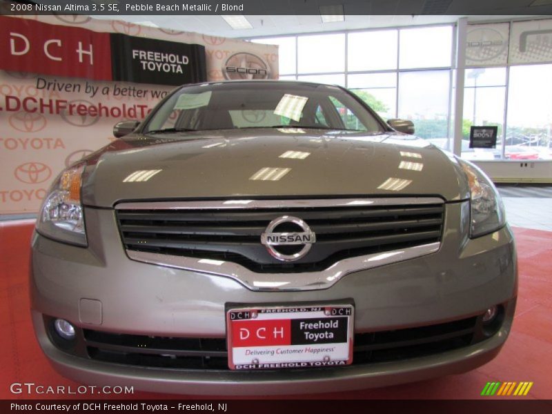 Pebble Beach Metallic / Blond 2008 Nissan Altima 3.5 SE