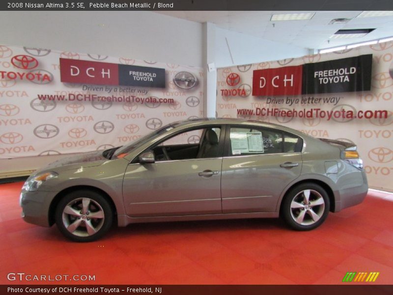 Pebble Beach Metallic / Blond 2008 Nissan Altima 3.5 SE