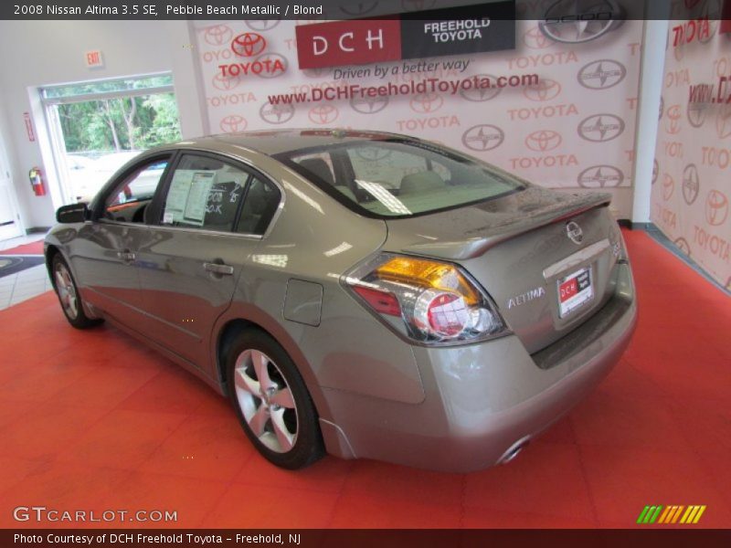 Pebble Beach Metallic / Blond 2008 Nissan Altima 3.5 SE