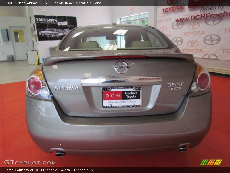 Pebble Beach Metallic / Blond 2008 Nissan Altima 3.5 SE