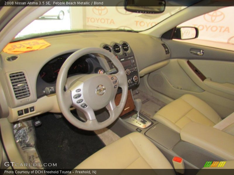 Pebble Beach Metallic / Blond 2008 Nissan Altima 3.5 SE