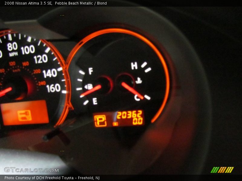 Pebble Beach Metallic / Blond 2008 Nissan Altima 3.5 SE