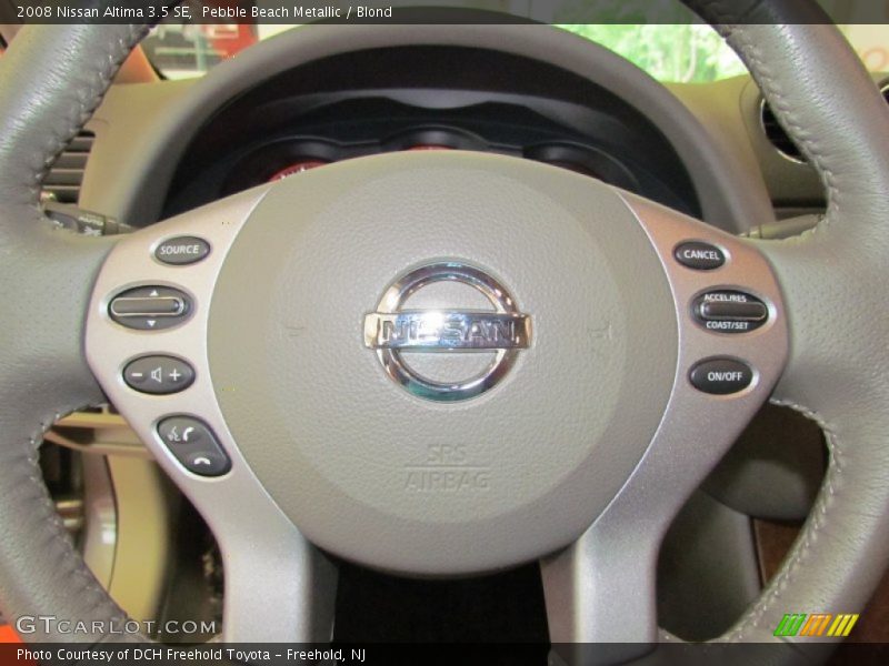 Pebble Beach Metallic / Blond 2008 Nissan Altima 3.5 SE