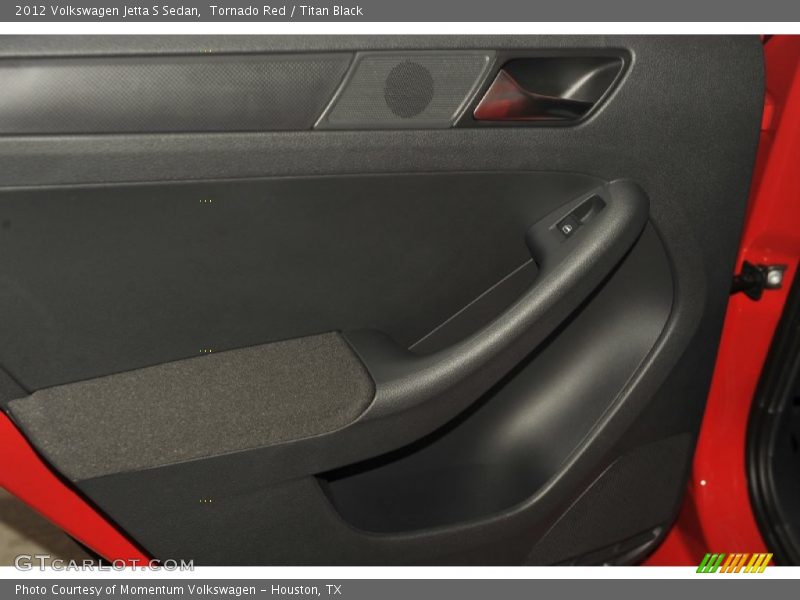 Tornado Red / Titan Black 2012 Volkswagen Jetta S Sedan