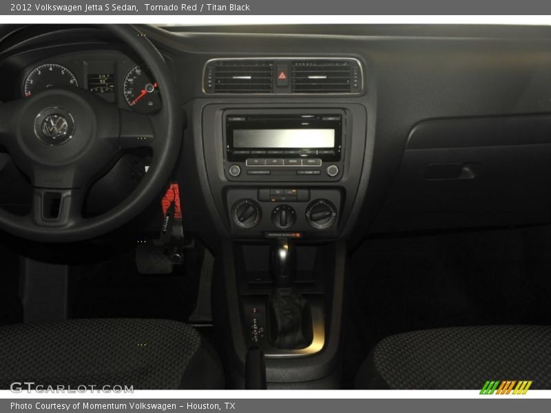 Tornado Red / Titan Black 2012 Volkswagen Jetta S Sedan