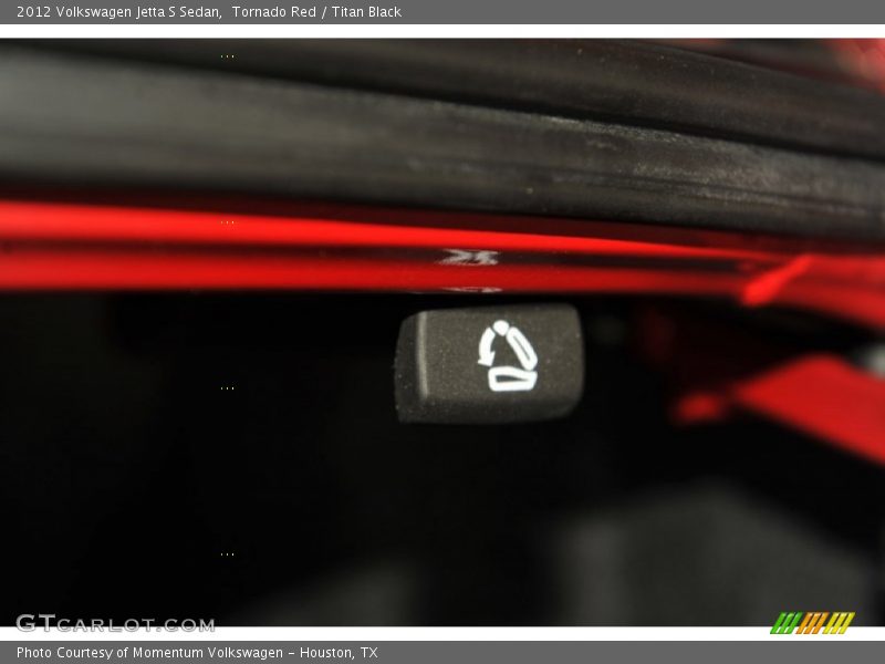 Tornado Red / Titan Black 2012 Volkswagen Jetta S Sedan