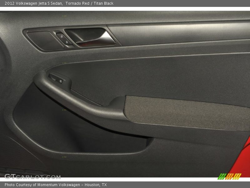 Tornado Red / Titan Black 2012 Volkswagen Jetta S Sedan