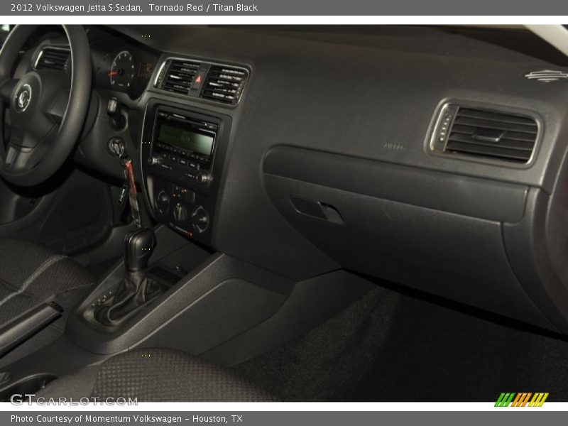 Tornado Red / Titan Black 2012 Volkswagen Jetta S Sedan