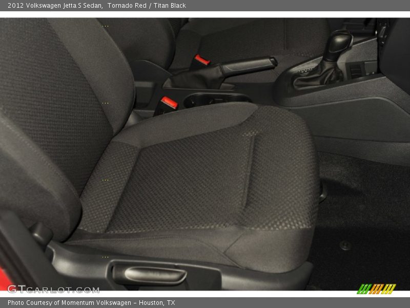 Tornado Red / Titan Black 2012 Volkswagen Jetta S Sedan