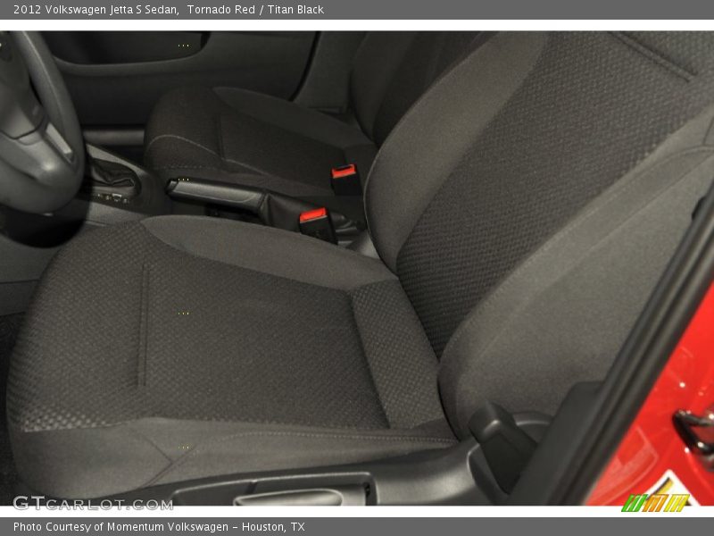 Tornado Red / Titan Black 2012 Volkswagen Jetta S Sedan