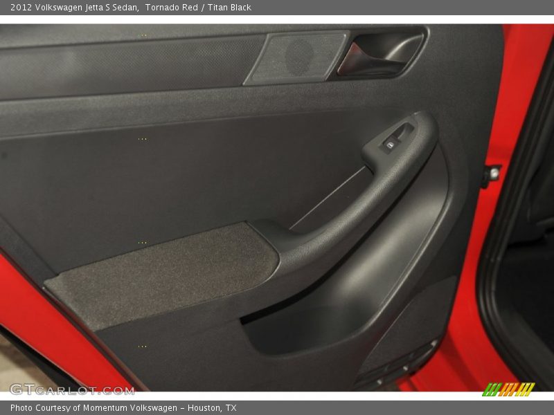 Tornado Red / Titan Black 2012 Volkswagen Jetta S Sedan
