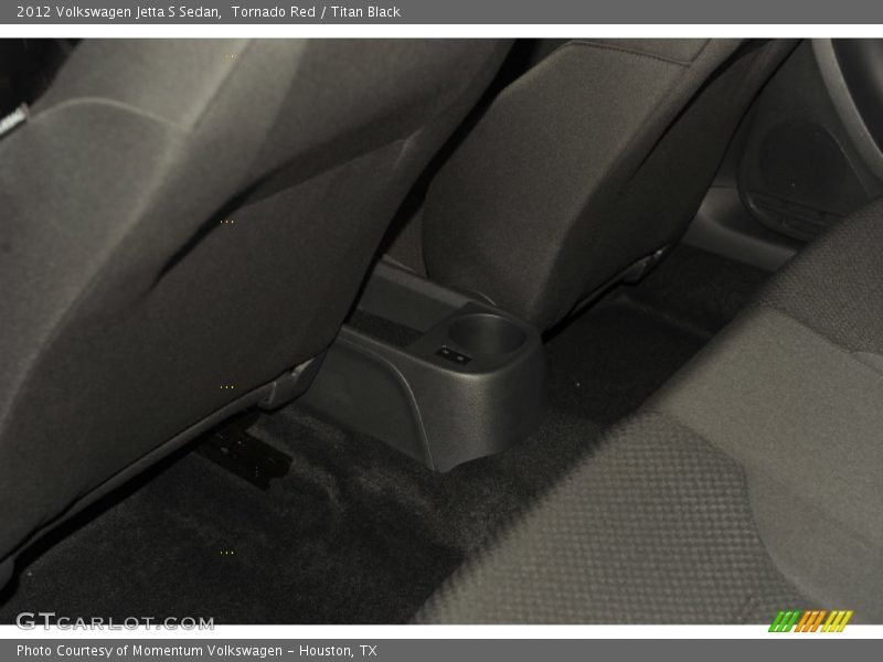 Tornado Red / Titan Black 2012 Volkswagen Jetta S Sedan