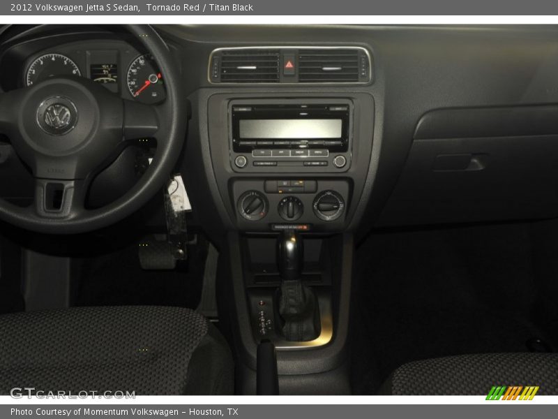 Tornado Red / Titan Black 2012 Volkswagen Jetta S Sedan