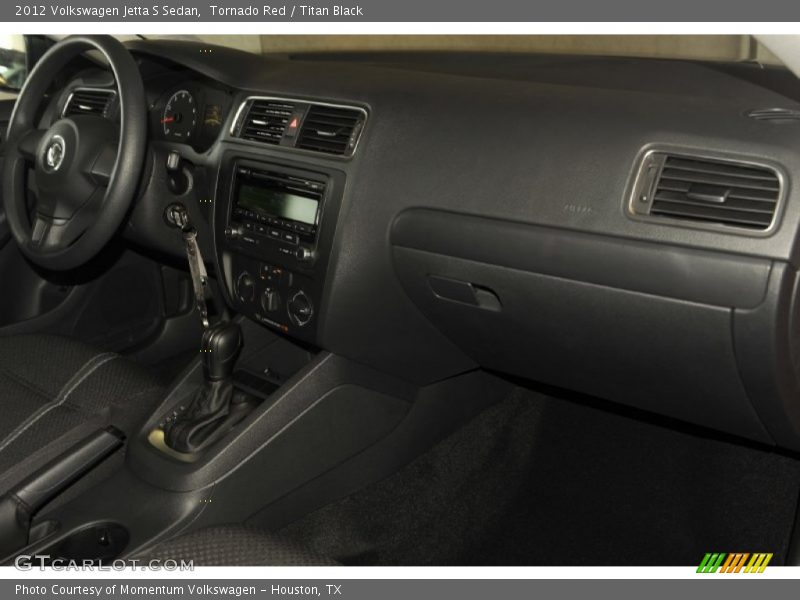 Tornado Red / Titan Black 2012 Volkswagen Jetta S Sedan