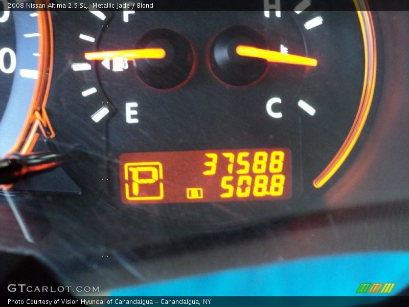 Metallic Jade / Blond 2008 Nissan Altima 2.5 SL