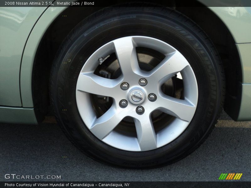 Metallic Jade / Blond 2008 Nissan Altima 2.5 SL