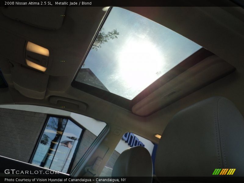 Metallic Jade / Blond 2008 Nissan Altima 2.5 SL