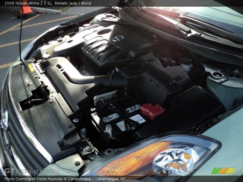 Metallic Jade / Blond 2008 Nissan Altima 2.5 SL