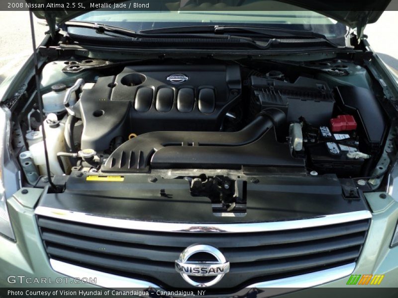 Metallic Jade / Blond 2008 Nissan Altima 2.5 SL