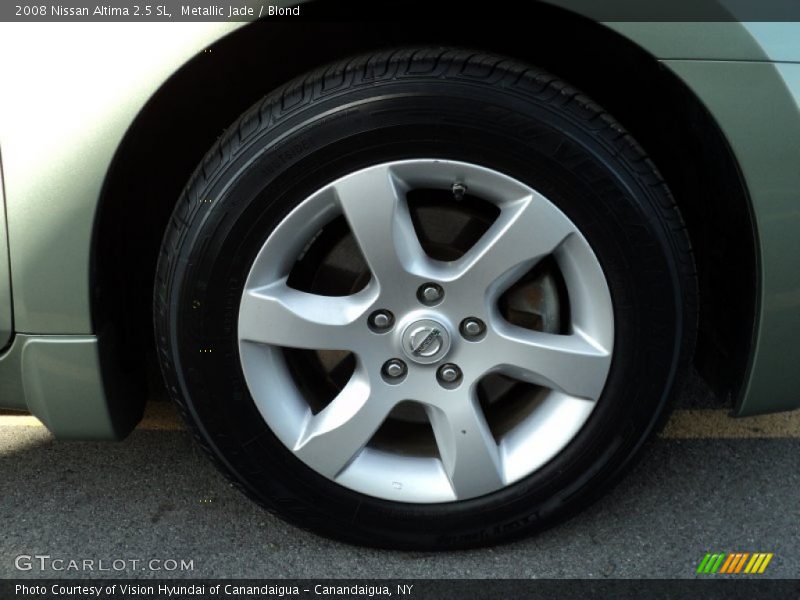 Metallic Jade / Blond 2008 Nissan Altima 2.5 SL
