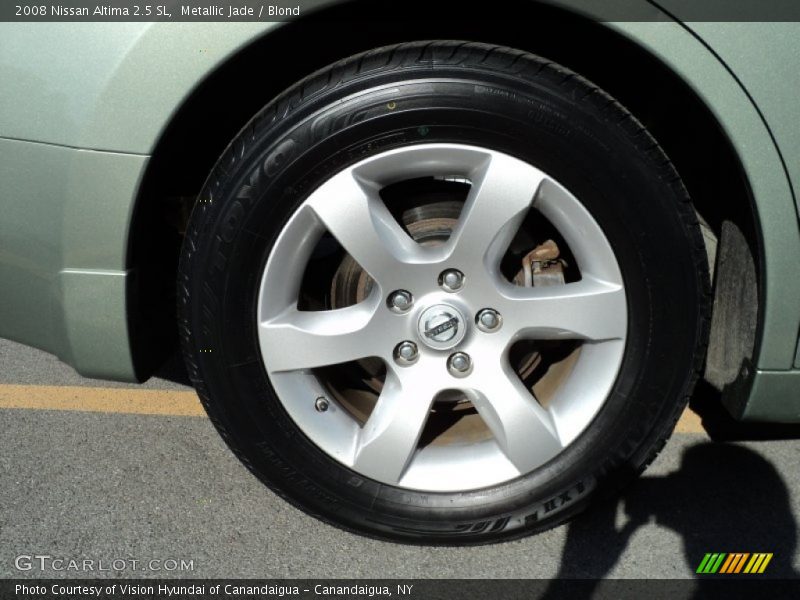 Metallic Jade / Blond 2008 Nissan Altima 2.5 SL