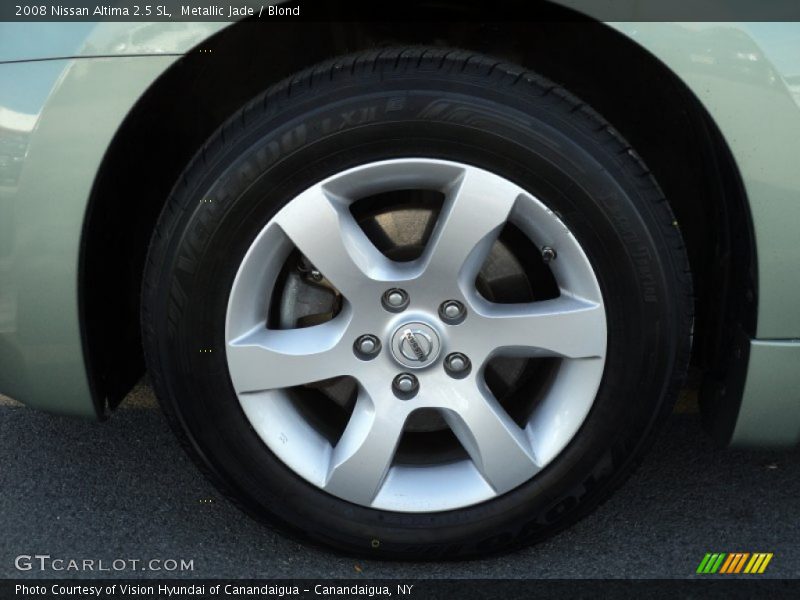 Metallic Jade / Blond 2008 Nissan Altima 2.5 SL