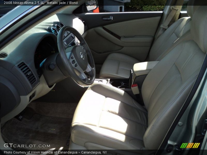 Metallic Jade / Blond 2008 Nissan Altima 2.5 SL