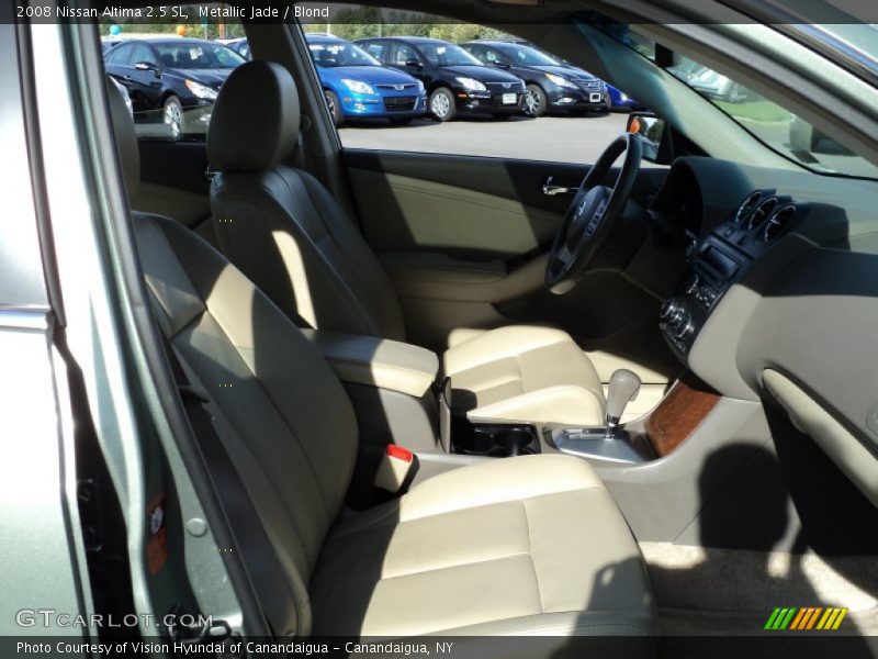 Metallic Jade / Blond 2008 Nissan Altima 2.5 SL
