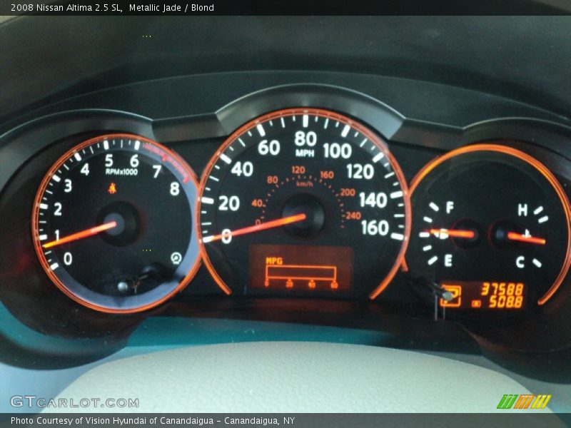 Metallic Jade / Blond 2008 Nissan Altima 2.5 SL