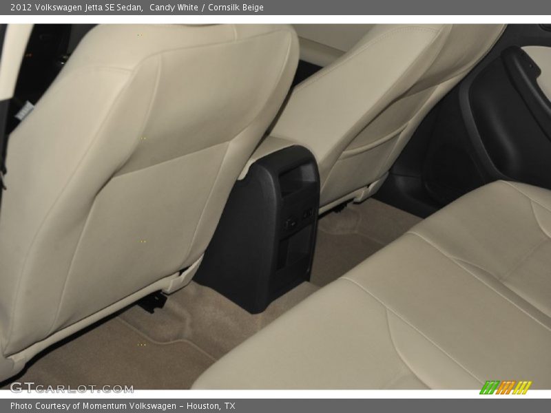 Candy White / Cornsilk Beige 2012 Volkswagen Jetta SE Sedan